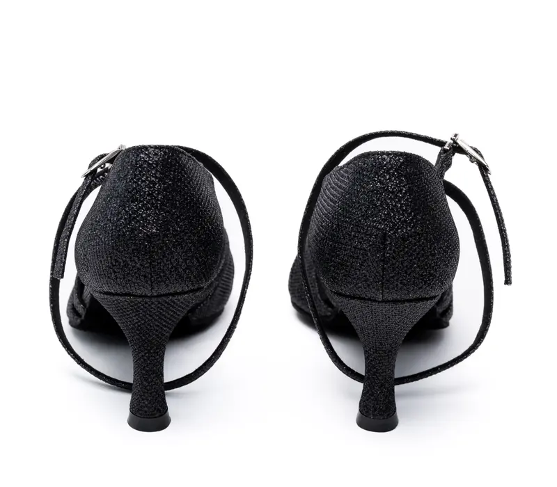 Dancee Kate, Damen-Latein-Tanzschuhe - Schwarz Glitzer