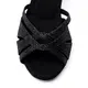 Dancee Kate, Damen-Latein-Tanzschuhe - Schwarz Glitzer