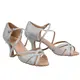 Dancee Kate, Damen-Latein-Tanzschuhe - Silber glitter