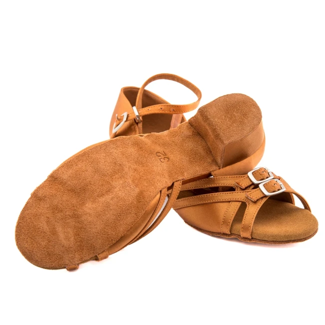 Dancee, Damen Latein-Tanzschuhe mit Riemchen und kubanischem Absatz Dancee, Damen Latein-Tanzschuhe mit Riemchen und kubanischem Absatz