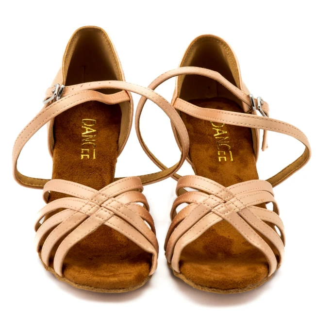 Dancee Lily, Damen-Lateinschuhe - Flesh satin WJ Dancee Lily, Damen-Lateinschuhe - Flesh satin WJ