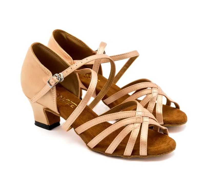 Dancee Lily, Damen-Lateinschuhe  - Flesh satin WJ