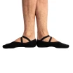 Dancee Pro Stretch, Elastische Herren-Ballettschläppchen - Schwarz Dancee Pro Stretch, Elastische Herren-Ballettschläppchen - Schwarz