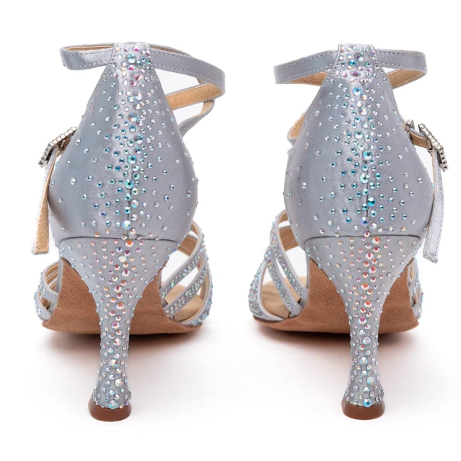 Dancee Star, Latein-Tanzschuhe für Damen - Silber