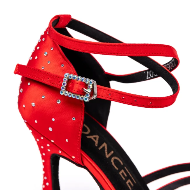 Dancee Star, Latein-Tanzschuhe für Damen Dancee Star, Latein-Tanzschuhe für Damen - Rot - red