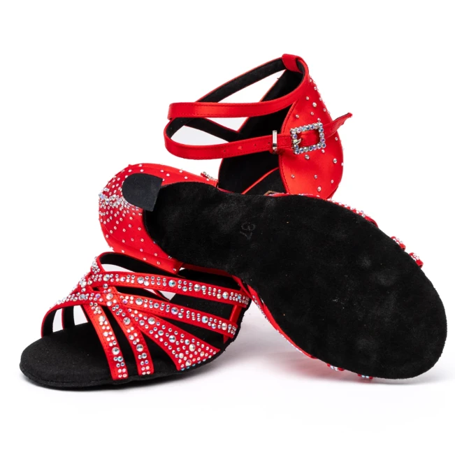 Dancee Star, Latein-Tanzschuhe für Damen - Rot - red Dancee Star, Latein-Tanzschuhe für Damen - Rot - red