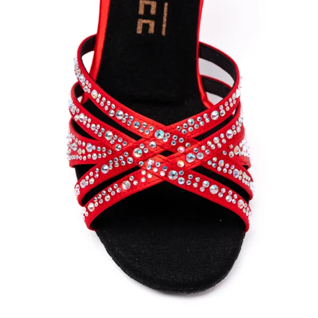 Dancee Star, Latein-Tanzschuhe für Damen Dancee Star, Latein-Tanzschuhe für Damen - Rot - red