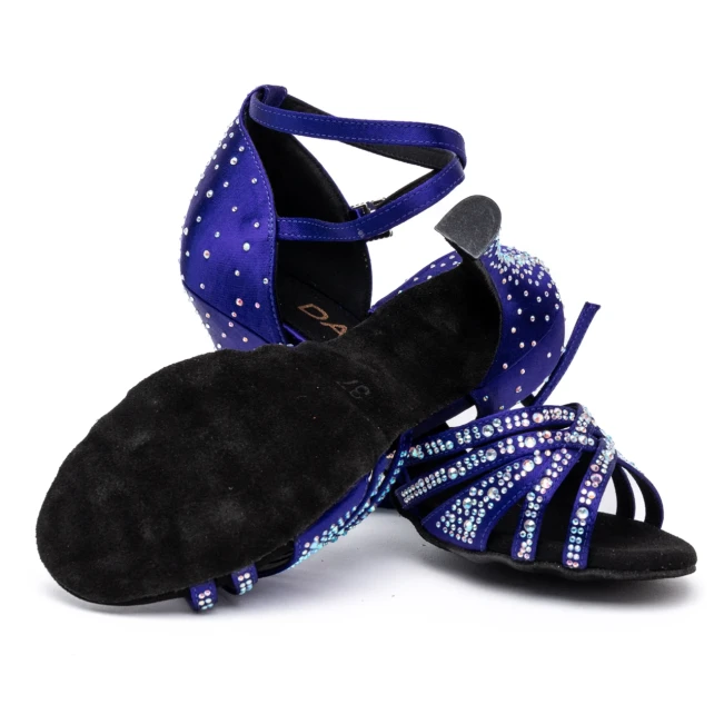 Dancee Star, Latein-Tanzschuhe für Damen - Königsblau