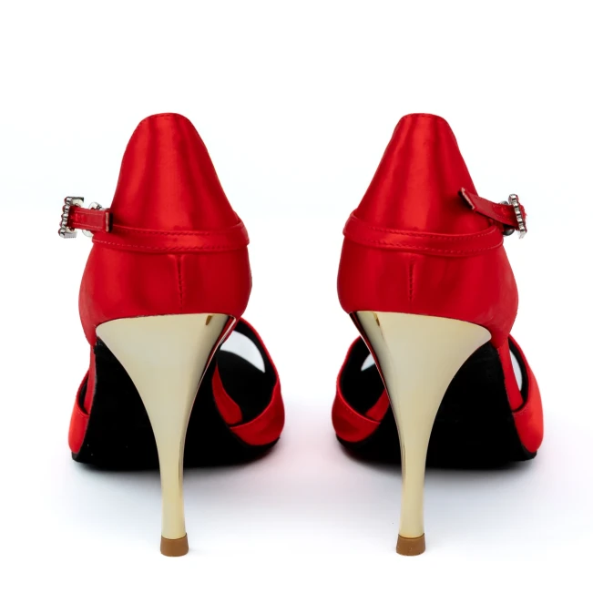 Dancee Tereza, Damenschuhe für Tango - Rot - red Dancee Tereza, Damenschuhe für Tango - Rot - red