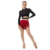 Dancee Wendy, Damen-Shorts mit Fransen - Rot - red