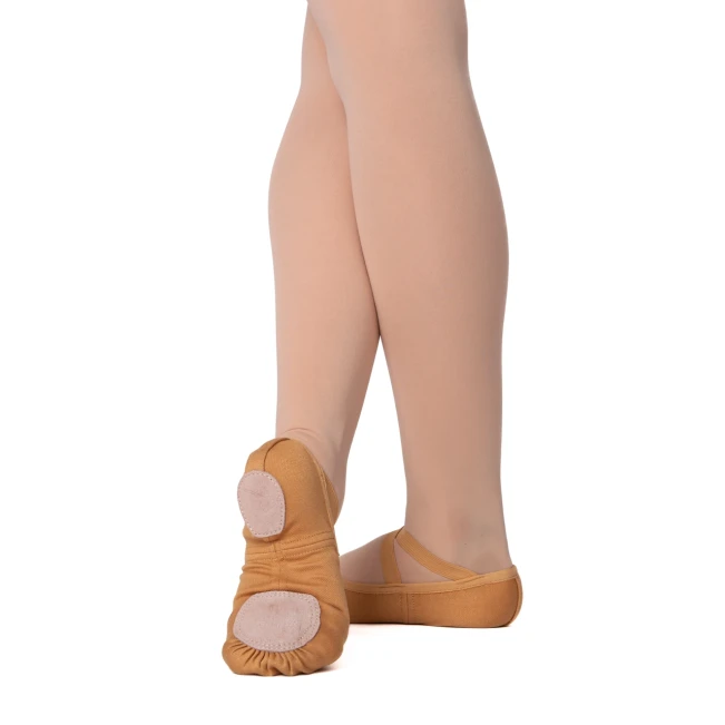 Dancee Pro Stretch, Elastische Damen-Ballettschläppchen Dancee Pro Stretch, Elastische Damen-Ballettschläppchen - Hautfarbe - tan