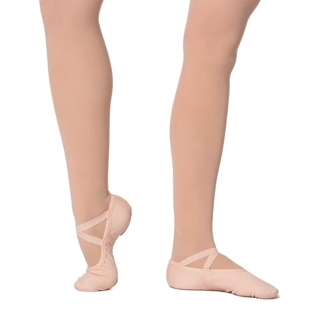 Dancee Pro Stretch, Elastische Damen-Ballettschläppchen Dancee Pro Stretch, Elastische Damen-Ballettschläppchen - Rosa-Pink
