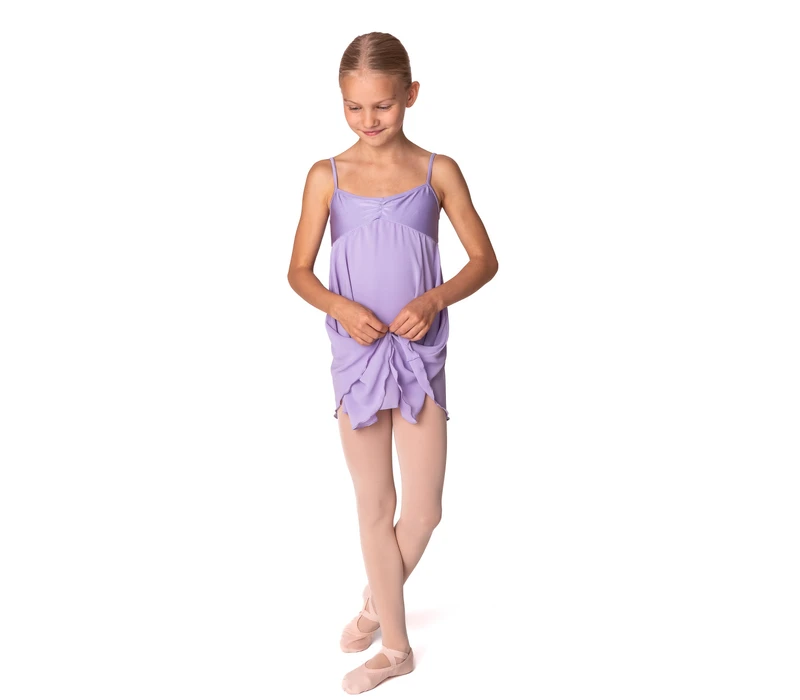 Bloch Juliet, Trikotkleid für Mädchen im Empire-Stil - Flieder