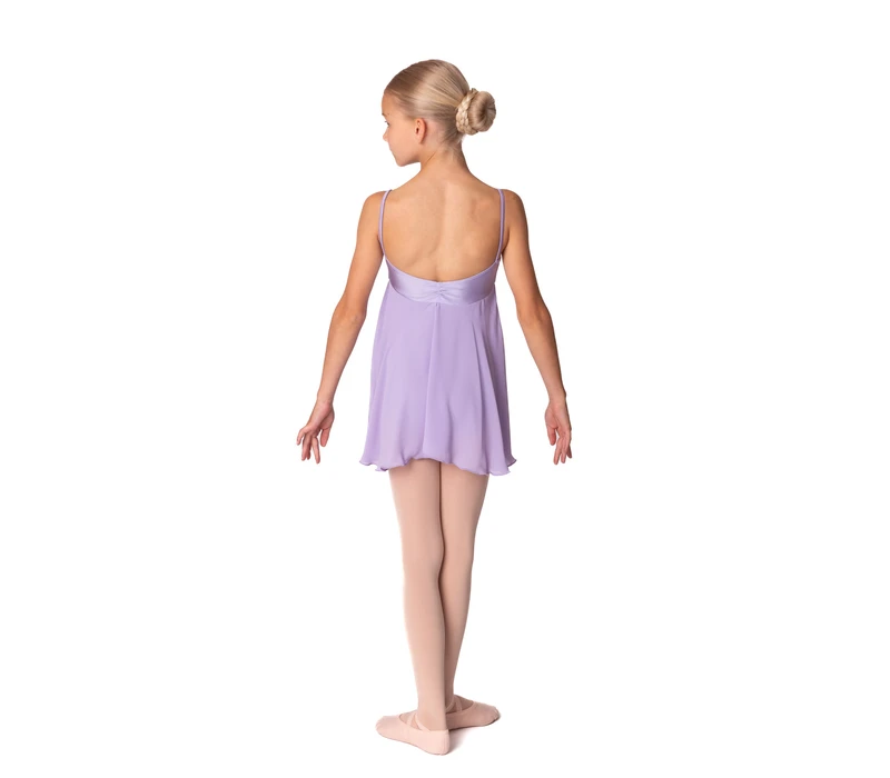 Bloch Juliet, Trikotkleid für Mädchen im Empire-Stil - Flieder