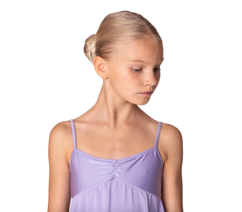 Bloch Juliet, Trikotkleid für Mädchen im Empire-Stil - Flieder
