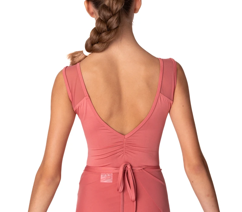 Grand Prix Mabel, dievčenský dres - Ružová - Dusty rose