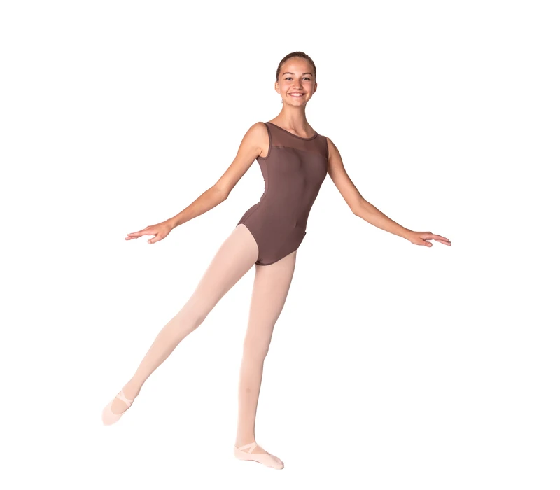 Grand Prix Mabel, dievčenský dres - Kávová - Mocco GP