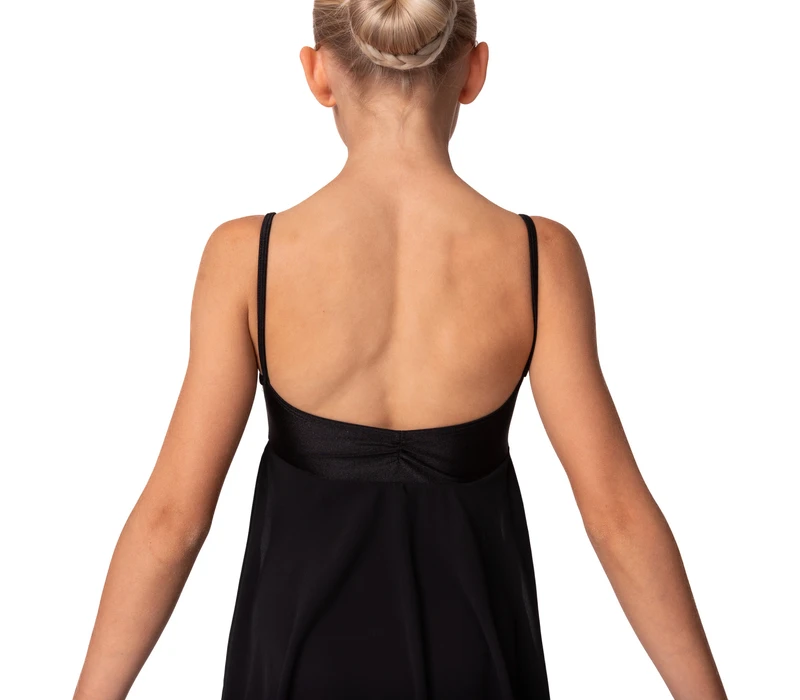 Bloch Juliet, Trikotkleid für Mädchen im Empire-Stil - Schwarz