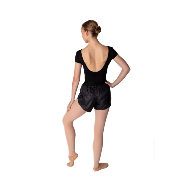 Grand Prix Lesson, kurze Trainingsshorts Lesson, kurze weite Shorts fürs Training - Schwarz