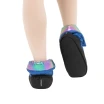 Capezio Mini Glam Warmup Booties, Mädchen-Aufwärmschuhe - Metallic Rainbow