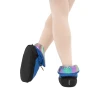 Capezio Mini Glam Warmup Booties, Aufwärmschuhe - Metallic Rainbow