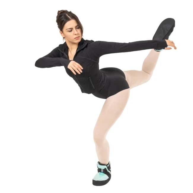 Capezio Glam Warmup Booties, Aufwärmschuhe Bloch booties jednofarebné MASTER - Metallic Pacific Blue
