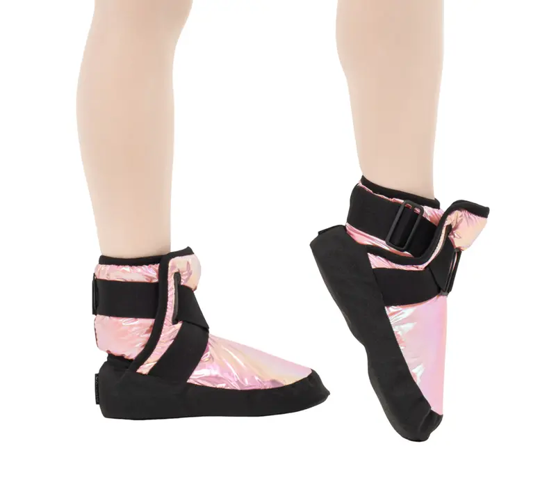 Bloch booties jednofarebné MASTER - Metallic Pastellrosa