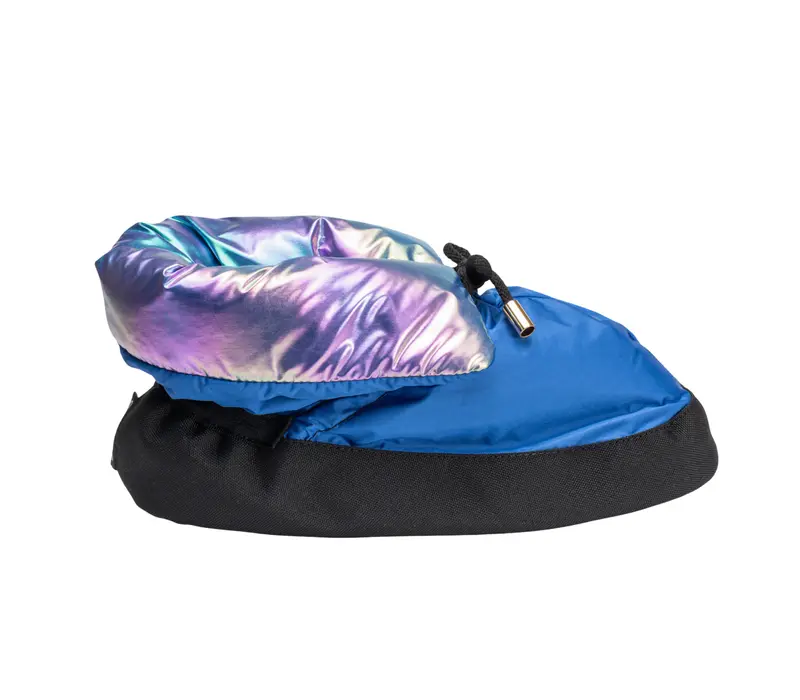 Capezio Ballroom Warmup Booties, Aufwärmschuhe - Metallic Rainbow