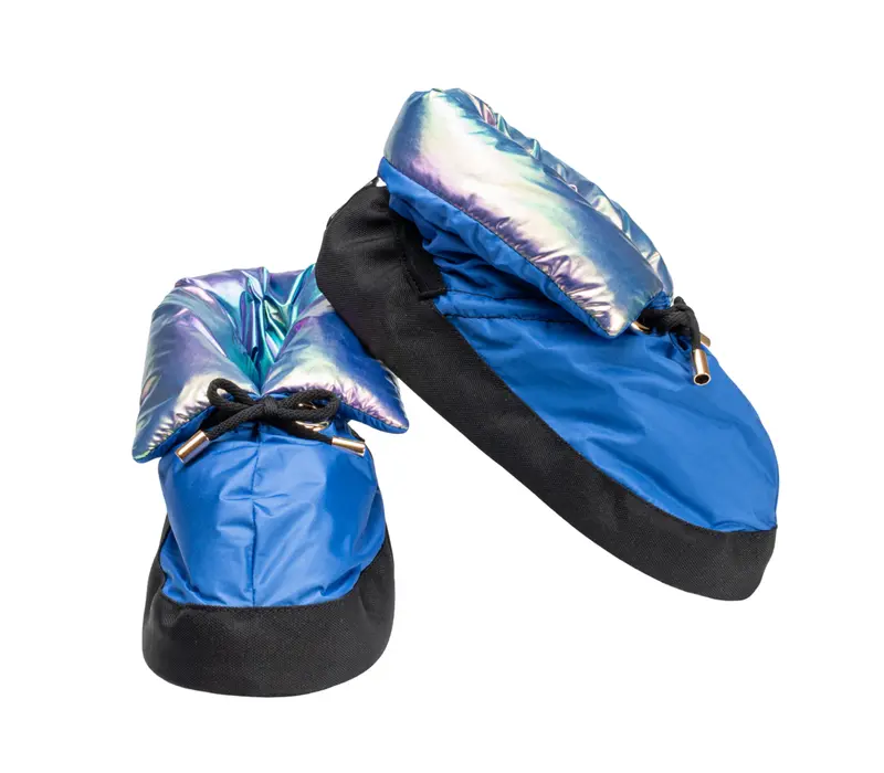 Capezio Ballroom Warmup Booties, Aufwärmschuhe - Metallic Rainbow