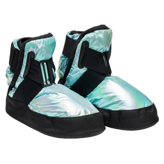 Capezio Glam Warmup Booties, Aufwärmschuhe Bloch booties jednofarebné MASTER - Metallic Pacific Blue