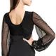 FSD Kamila Mesh, Mädchen-Body mit Mesh-Ärmeln