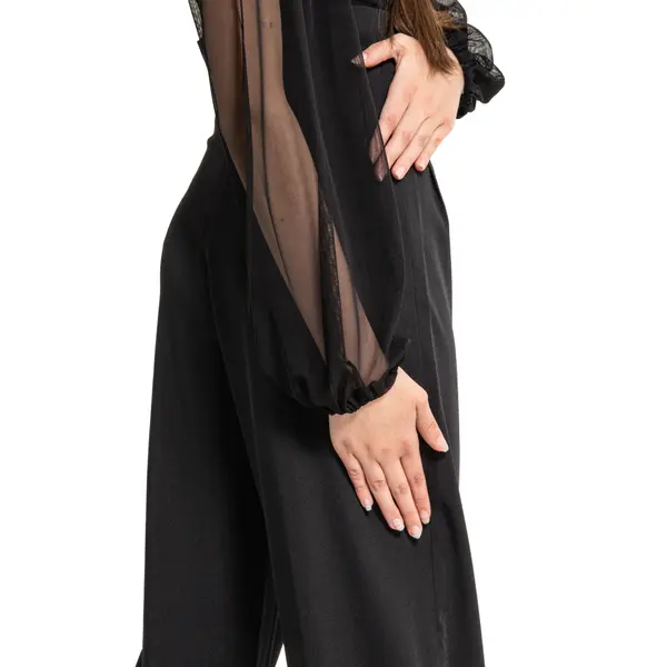 FSD Kamila Mesh, Mädchen-Body mit Mesh-Ärmeln