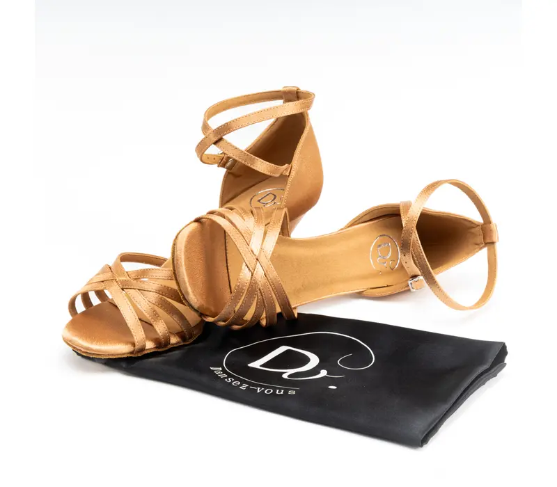 Dansez Vous Luccia, Latein-Tanzschuhe - Tělová Tan DV