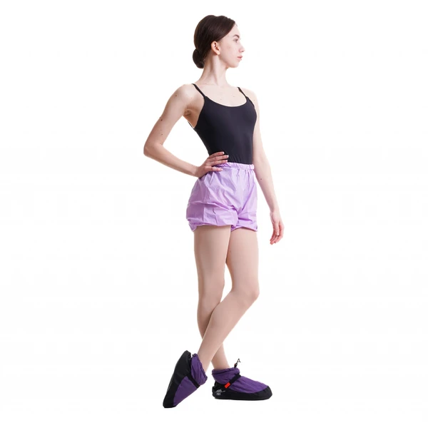 Bloch, Damen-Ripstop-Shorts zum Aufwärmen