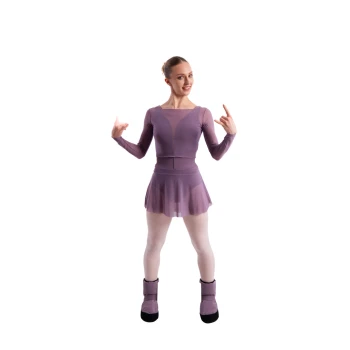 GP Warm up Lesson booties, Tanzschuhe zum Aufwärmen - Lila - Vintage violet GP GP Warm up Lesson booties, Tanzschuhe zum Aufwärmen - Lila - Vintage violet GP