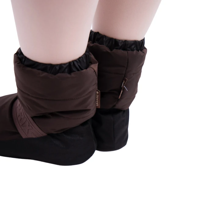 GP Warm up Lesson booties, Tanzschuhe zum Aufwärmen GP Warm up Lesson booties, Tanzschuhe zum Aufwärmen - Kaffeebraun - Mocco GP