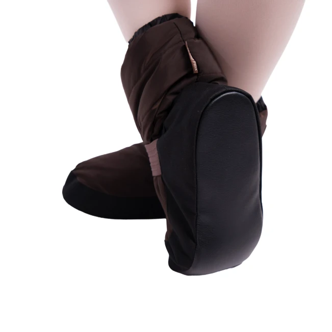 GP Warm up Lesson booties, Tanzschuhe zum Aufwärmen GP Warm up Lesson booties, Tanzschuhe zum Aufwärmen - Kaffeebraun - Mocco GP