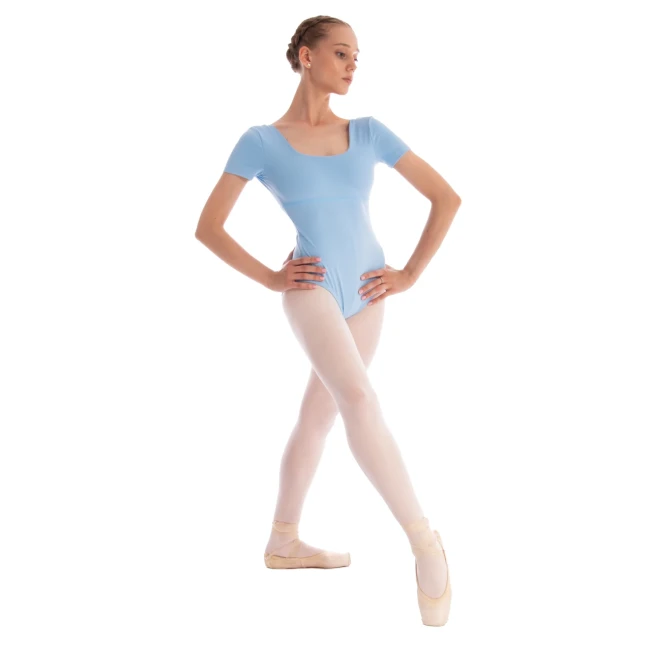 Dansez Vous Felia, Damen-Trikot mit kurzen Ärmeln - Modrá Denim Blue