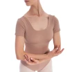 Dansez Vous Felia, Damen-Trikot mit kurzen Ärmeln - Mokka DV