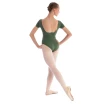 Dansez Vous Felia, Damen-Trikot mit kurzen Ärmeln - Olive