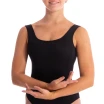 Dansez Vous Lara, Damentrikot mit groben Trägern - Schwarz Dansez Vous Lara, Damentrikot mit groben Trägern - Schwarz