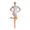 Dansez Vous Olga, Damen-Balletttrikot - Modrá Denim Blue