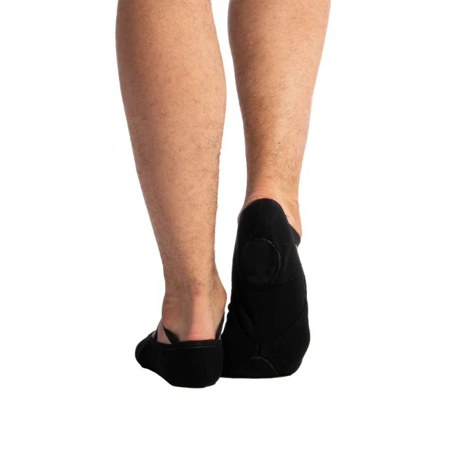 Dansez Vous Vanie, elastische Ballettschläppchen für Jungen - Schwarz