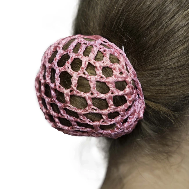 Dansez Vous bun cover, Haarnetz - Rosa - pink