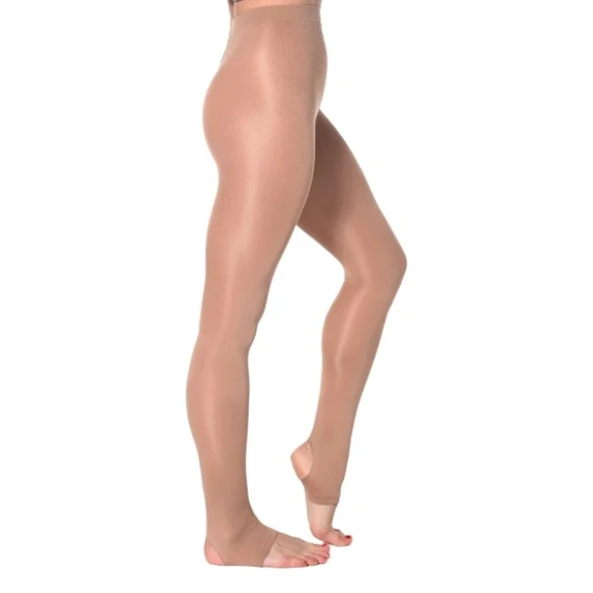 Dansez Vous, glänzende Strumpfhose mit Steg für Damen Dansez Vous, glänzende Strumpfhose mit Steg für Damen