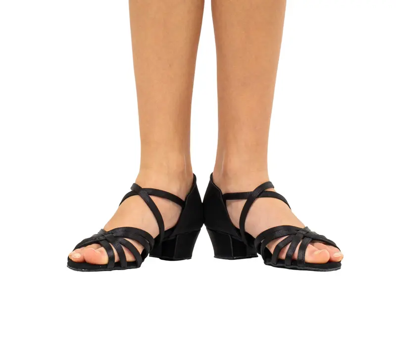 Dancee Betty, Lateinschuhe für Mädchen - Schwarz Dancee Betty, Lateinschuhe für Mädchen - Schwarz