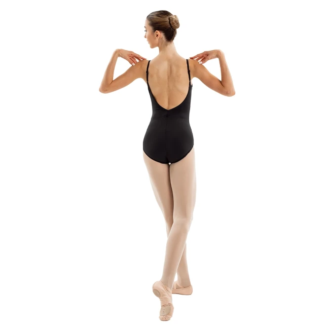 Capezio Essential Camisole-Leotard, Damen-Trikot mit dünnen Trägern Capezio Essential Camisole-Leotard, Damen-Trikot mit dünnen Trägern