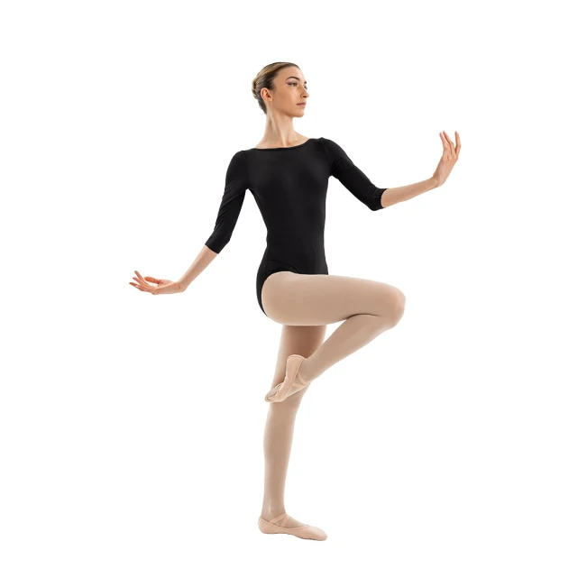 Capezio Essential boatneck, Trikot für Damen mit 3/4-Ärmeln Capezio Essential boatneck, Trikot für Damen mit 3/4-Ärmeln