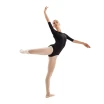 Capezio Essential boatneck, Trikot für Damen mit 3/4-Ärmeln Capezio Essential boatneck, Trikot für Damen mit 3/4-Ärmeln