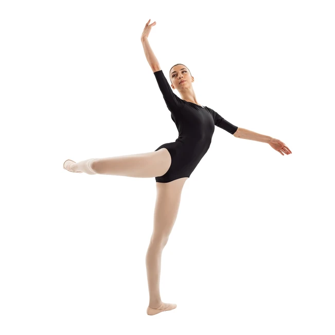 Capezio Essential boatneck, Trikot für Damen mit 3/4-Ärmeln Capezio Essential boatneck, Trikot für Damen mit 3/4-Ärmeln